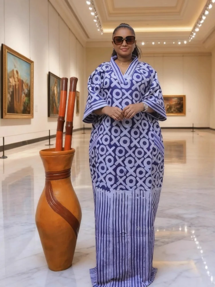 

Plus Size African Dresses for Women Traditional Africa Clothing Dashiki Ankara Outfits Gown Abayas Robe Muslim Kaftan Maxi Dress