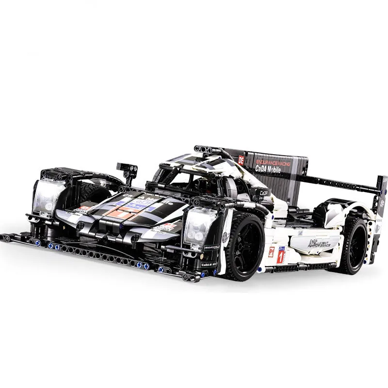 

Technical 24 HEURES DU MANS Supercar 2.4Ghz Remote Control Build Block Lemans Germany Racing Car Hybrid Evo RC Vehicle Brick Toy