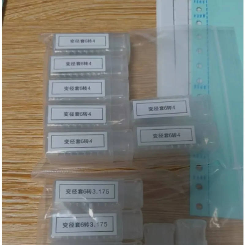 Spindle Collet Reducer Bushing 6mm‑4mm Adapter Sleeve Replacement Part for CNC Engraving Machine