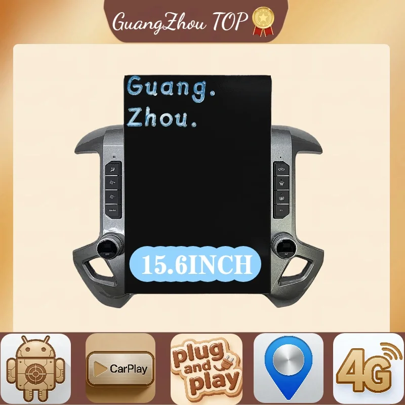 

15,6-дюймовый Android 13 для Chevrolet Silverado GMC SIERRA 2014-2020, автомобильный радиоприемник, GPS-навигатор, головное устройство, аудио, стерео, мультимедиа