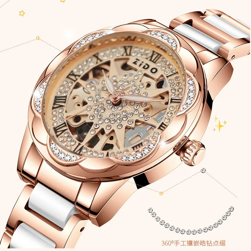 Customed New Fashion Womens Quartz Watches for Women Simple Steel Pagani Designs Woman Mechanical Watch Lady Gifts Reloj Mujer