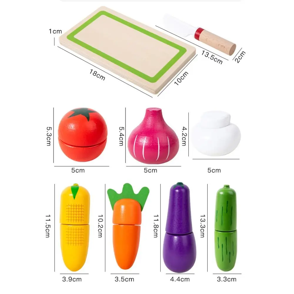 Simulação de madeira resistente brinquedo de sushi simulação educacional fingir jogar conjunto de alimentos interativo design engraçado estilo japonês conjunto de alimentos