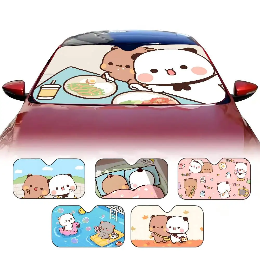 

DUDU AND BUBU автомобильный солнцезащитный козырек, лобовое стекло, солнцезащитный козырек, внутренняя защита для грузовика, внедорожника, козырек, универсальный