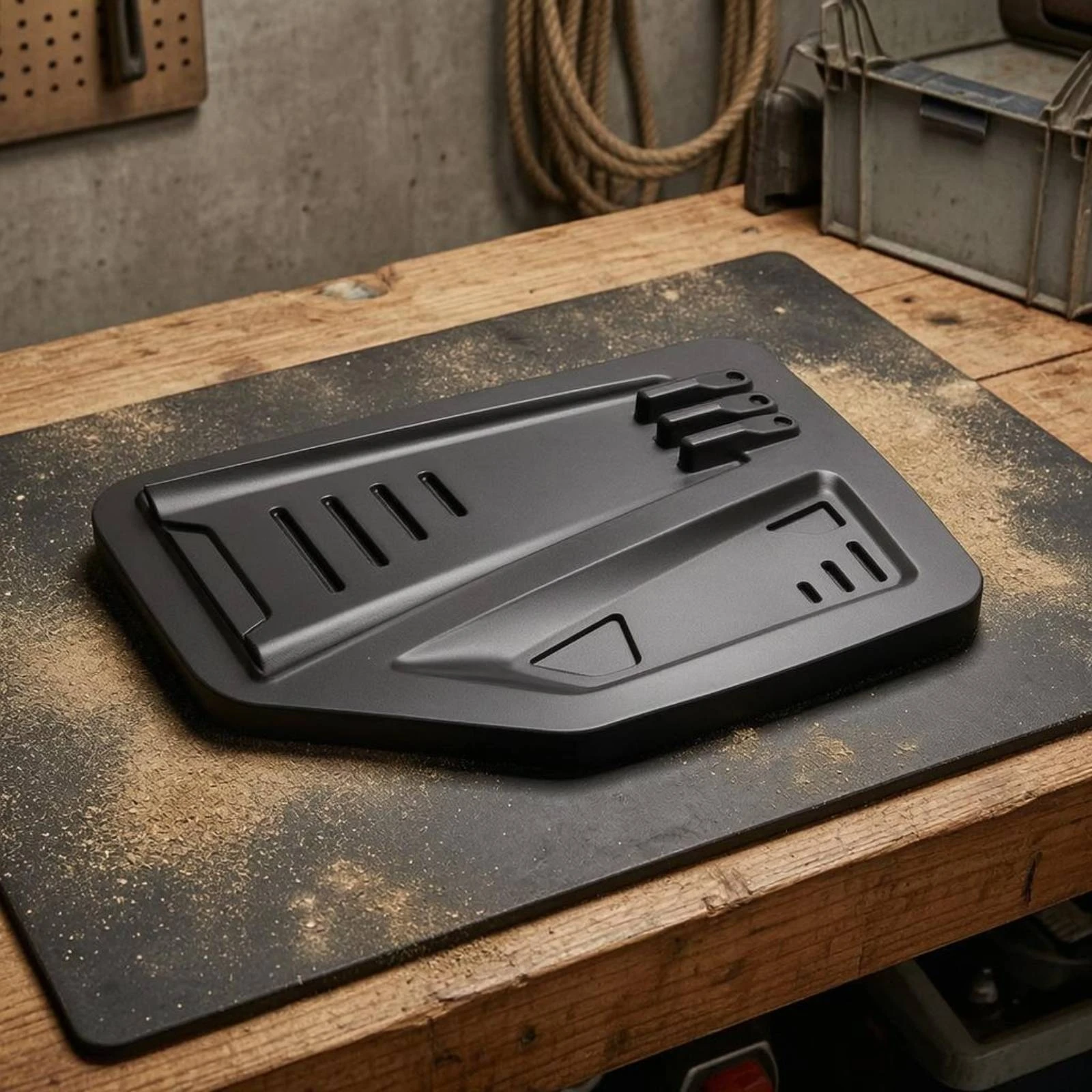 Fuel Reservoir Cover Trim Panel Black Finish Fuel Reservoir Flap Cover Car Exterior Part Long-Lasting Plastic Direct Replacement