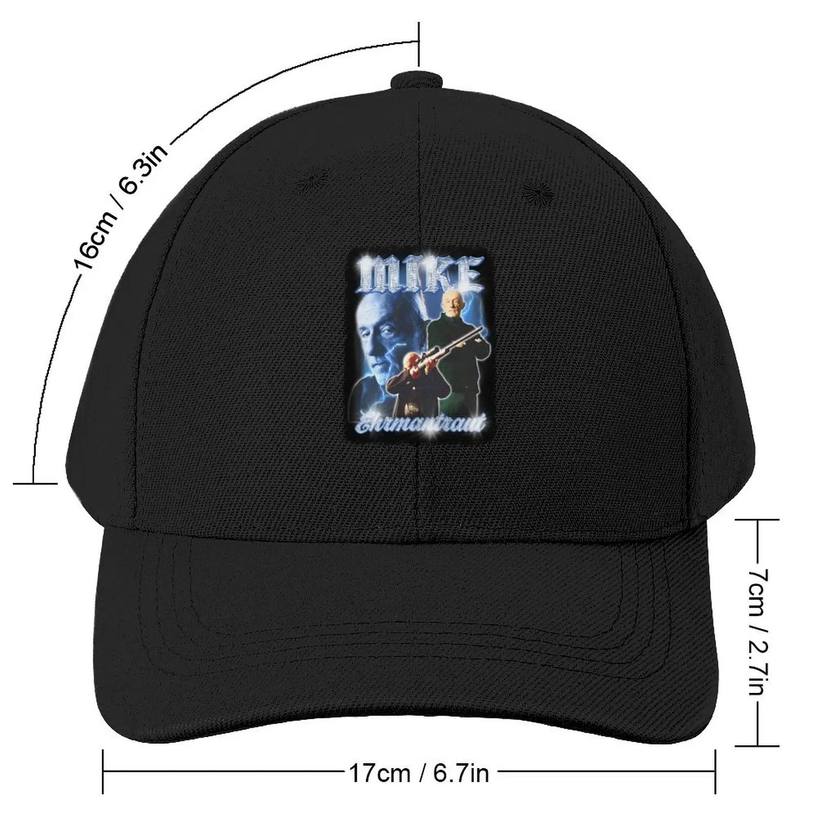 better call saul mike ehrmantraut Baseball Cap Sports Cap Streetwear Cosplay Hat Baseball Cap Men Women's