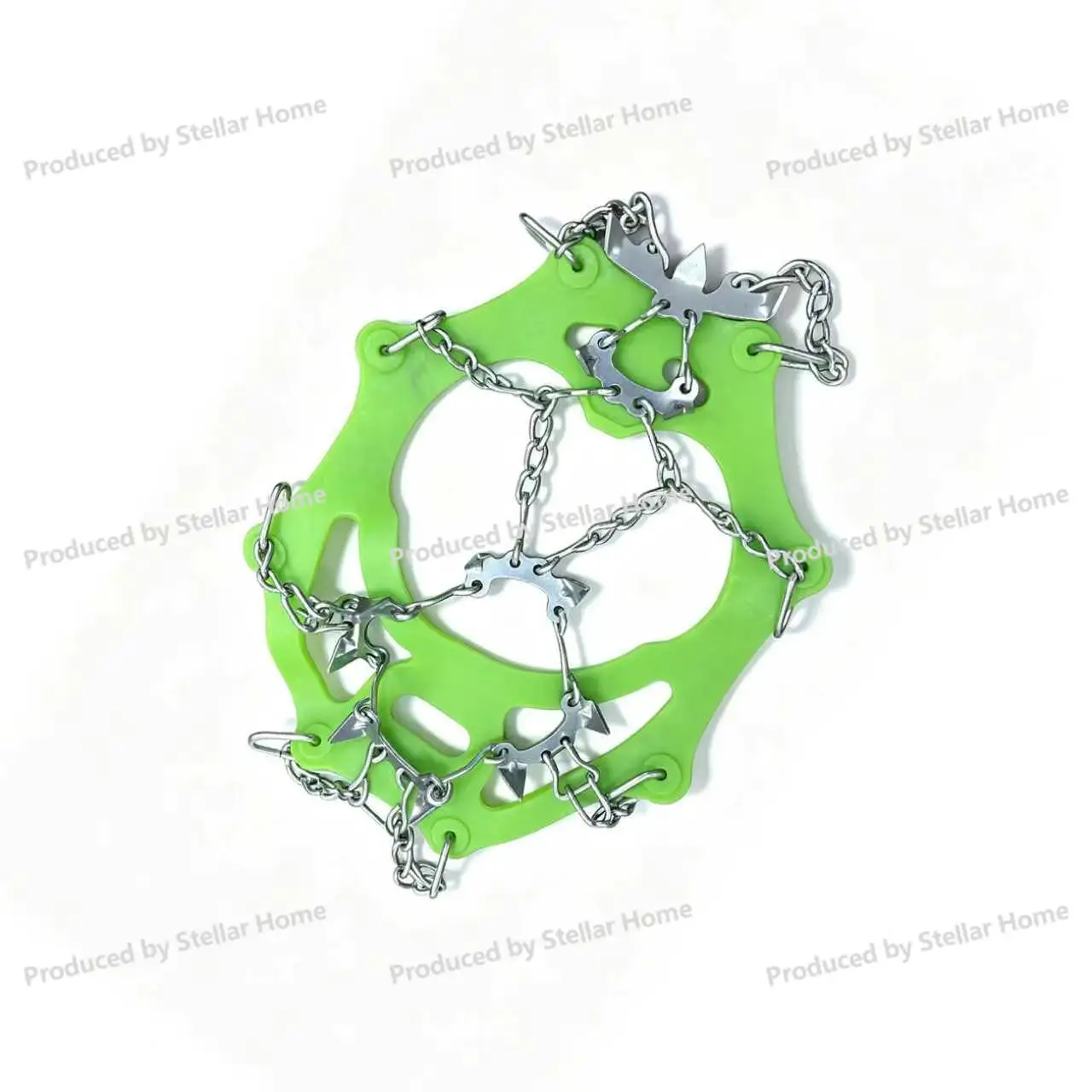 13-tooth Non-slip Claw Shoe Cover Shoe Chain Steel Tooth Welding Chain Professional Outdoor Sports Shoe Claw Mountain  Rock