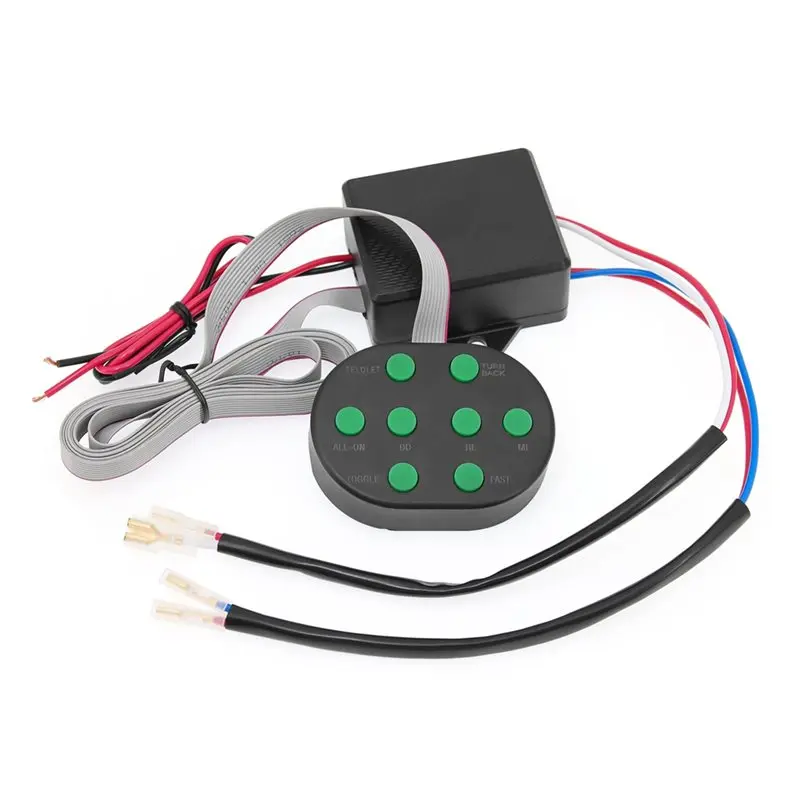 Universal Horn Connection 8 Sounds Control Box 12V-24V For Vehicles, Motorcycles And Cars