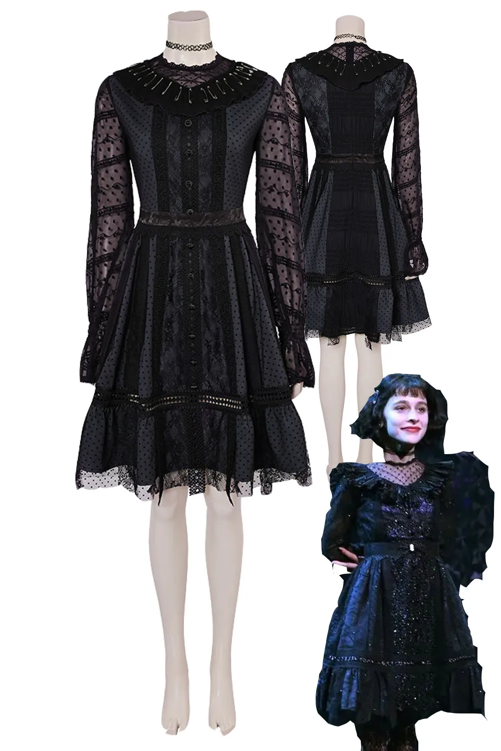 blue dress for baby girl Beetlejuice Beetlejuice: Lydia Deetz Standee main image 1