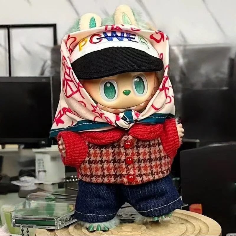 

Одежда для мини-кукол 15-17 см, аксессуары для одежды Labubu Gd, такая же одежда Idol Style (без куклы)