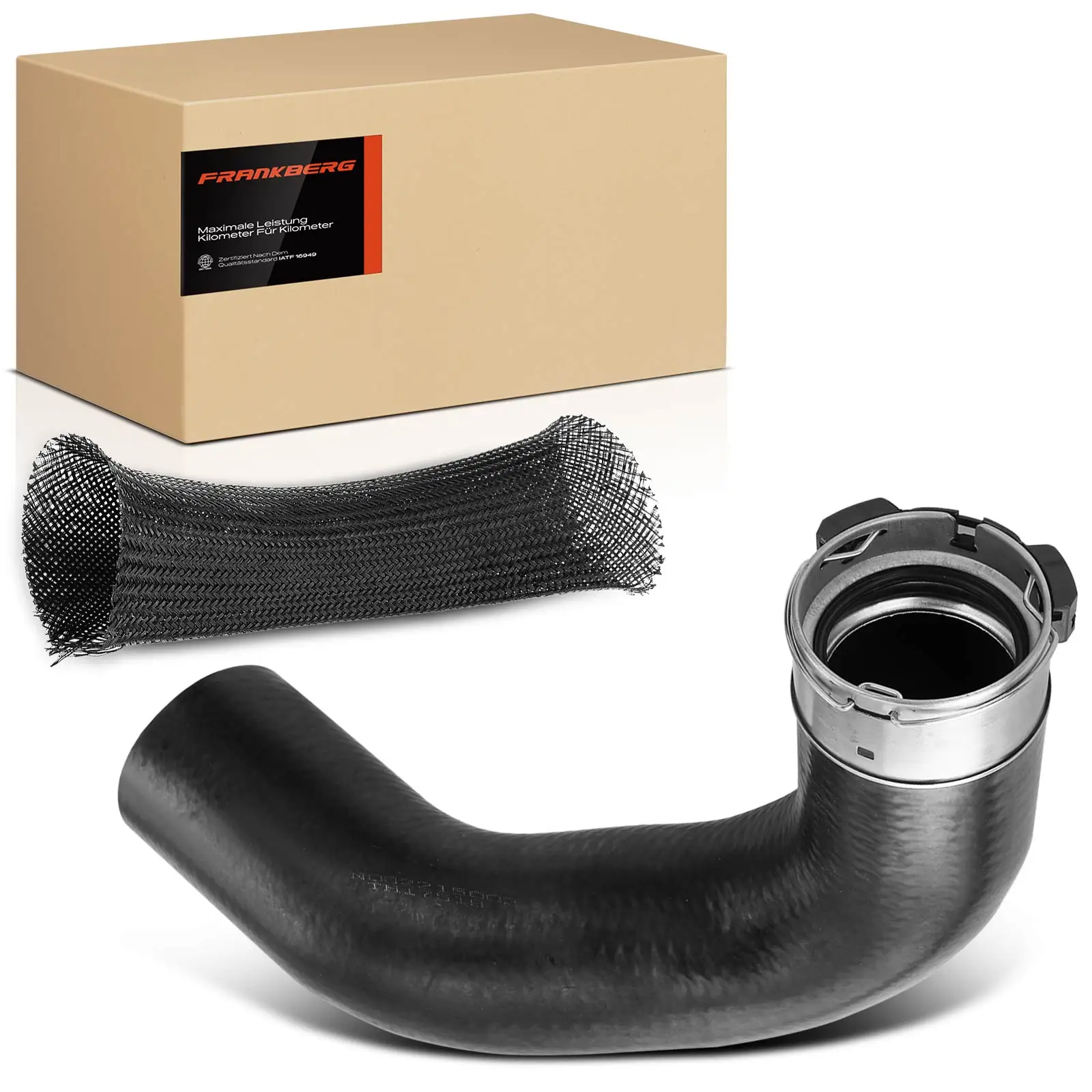 Frankberg 1x Radiatorslang Turboslang Ladeluchtkoeler voor Alfa Romeo Giulietta 940 Mito 955 1.4L 09-18 50521790