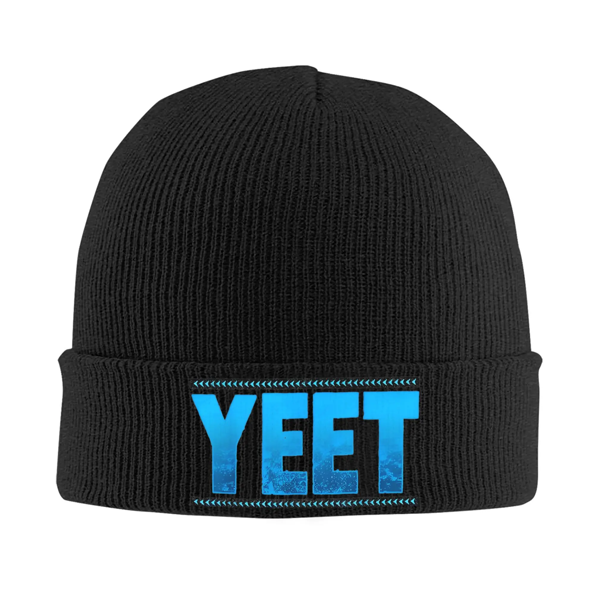 YEET Knitted Hat for Women Men Skullies Beanies Autumn Winter Hats Acrylic Jey Uso Casual Cap