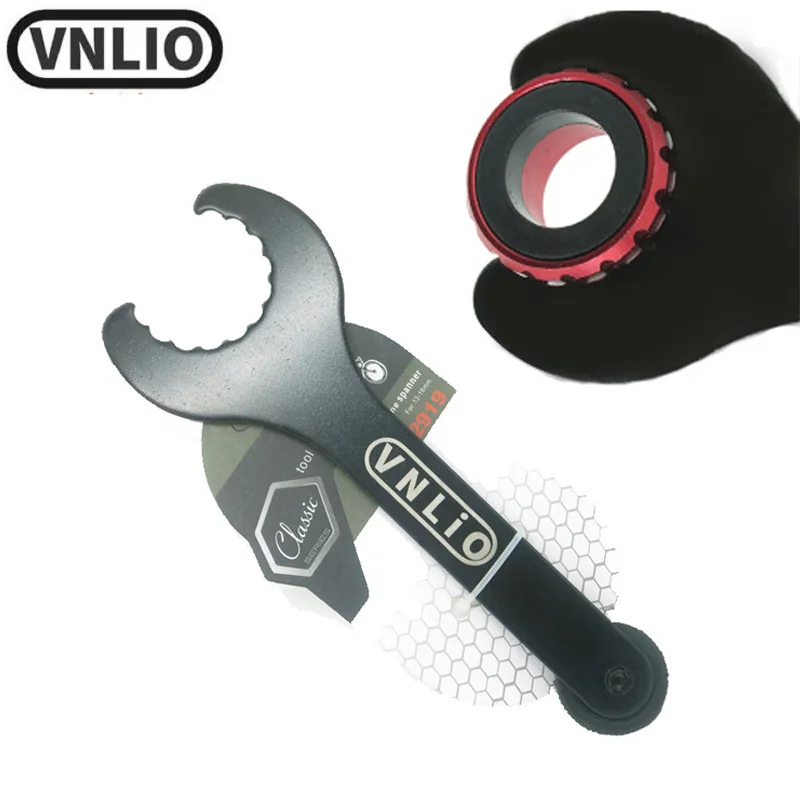 

VNlio bicycle BB bottom bracket repair wrench MTB highway vehicle Hollowtech bicycle crank arm nut installation tool