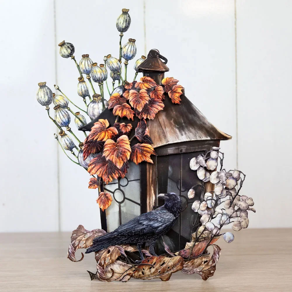 وصل الخريف وتحول الأوراق إطار قطع معدني أصفر يموت 2025 قوالب جديدة لتقوم بها بنفسك خردة الحجز صنع الورق