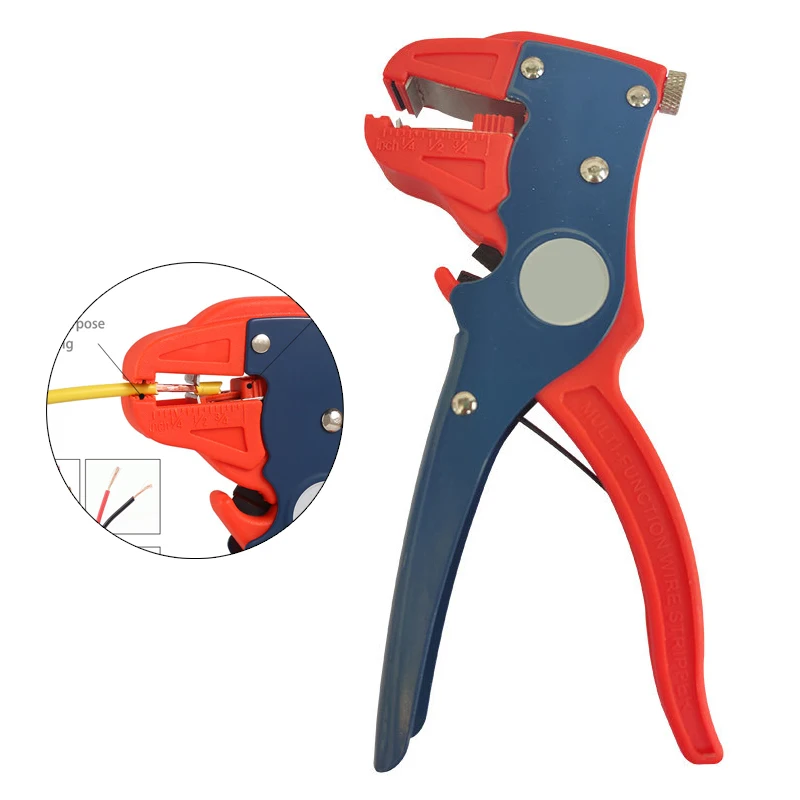

Wire Stripper High Quality Self-Adjusting Crimping Wire Repair Copper Cable Plier Multifunctional Electrical Cutting Hand Tool