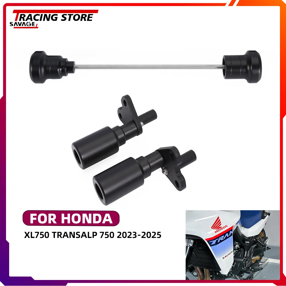 

Frame Sliders Guard Crash Protector For Honda XL750 Transalp 750 Wheel Axle Spindle Swingarm Slider Guard Motorcycle Accessories