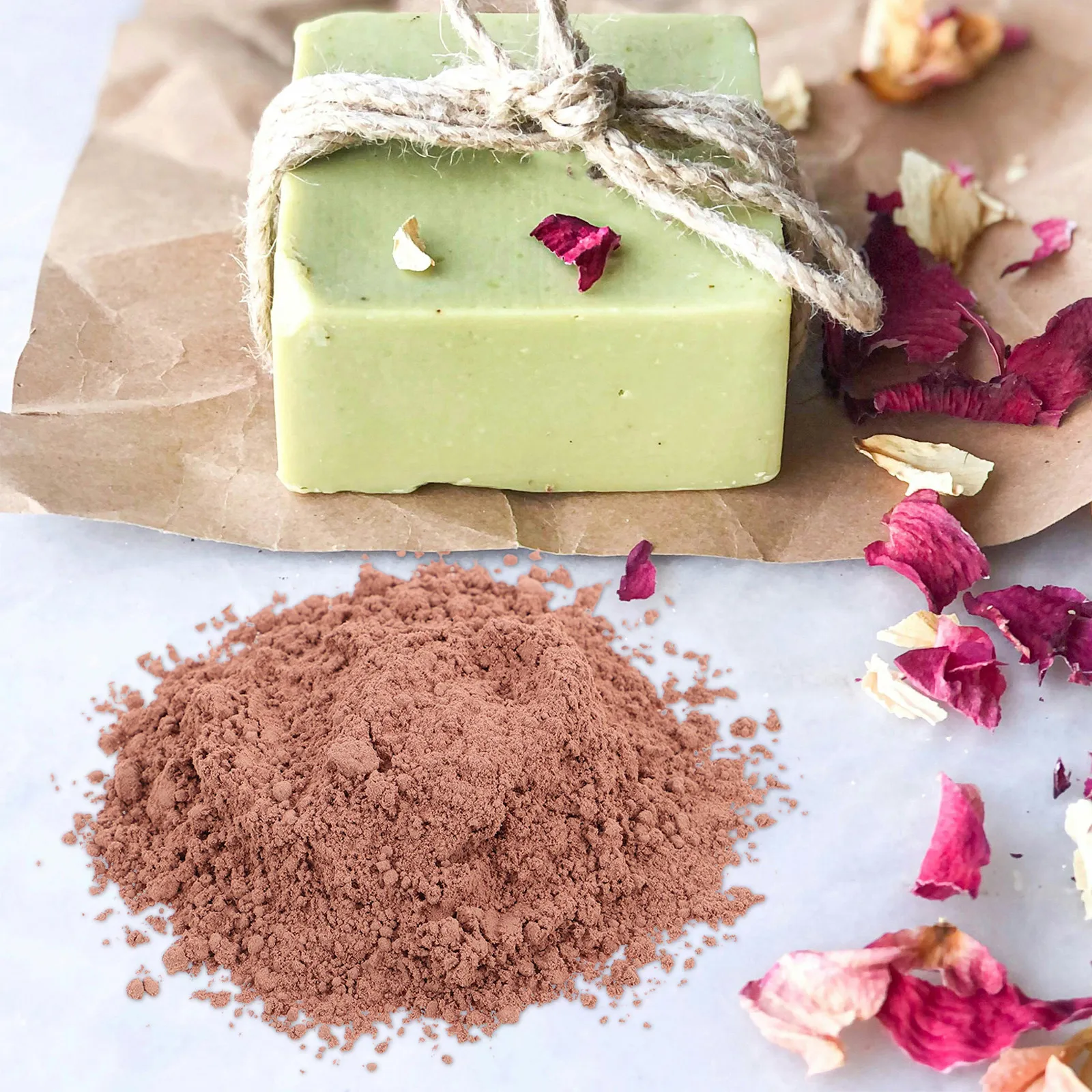 Plant Rose Powder 10G Fine Ros - Soap Making Natural Ingredients ulasan dan harga