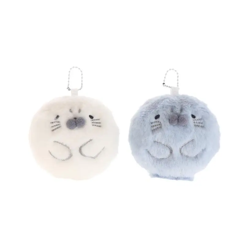

Cartoon Cute Chubby Seal Doll Pendant Plush Keychain Decoration Cute Backpack Hanging Accessories Gift