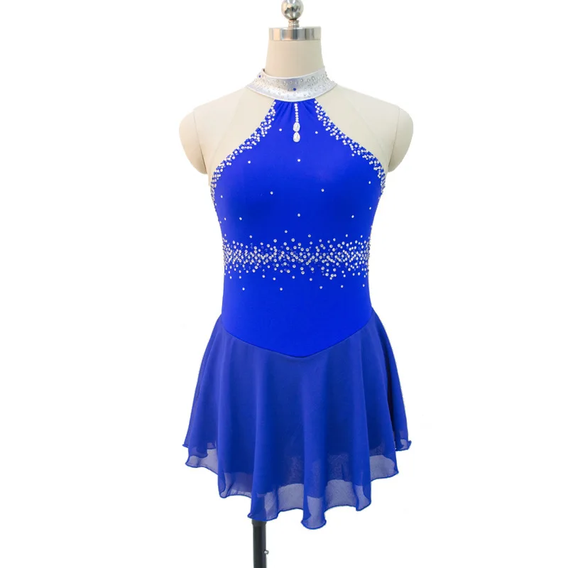 

Customized Children's Adult Figure Skating Dress Girls' Performance Dress Competition Grade Skirt mallot patinaje artistico niña