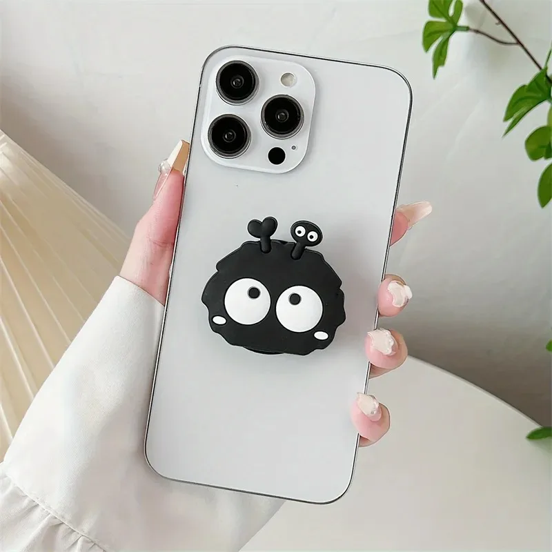 3D Cute Little Furball Phone Holder Griptok Finger Ring Support For iPhone Samsung Cases Grip Tok Socket Bracket Girl Gift - náhled 5