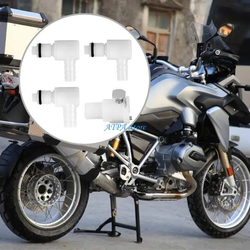 

U13C High Strength Quick Detach Fuels Hose Fitting Fast Release Fuels Hose Connector Enhances Durability for R1200GS Bikes