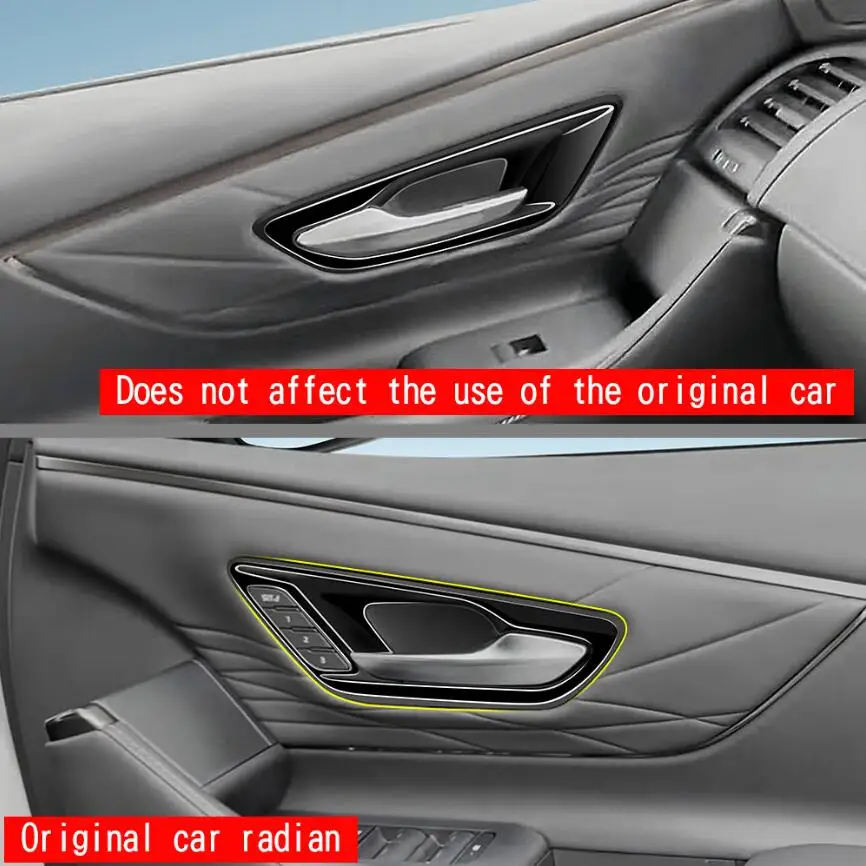

Inner Door Handle Bowl Window Lift Switch Button Cover Trim Fit For Toyota Alphard Vellfire 40 Series 2023 2024 Car Accessories