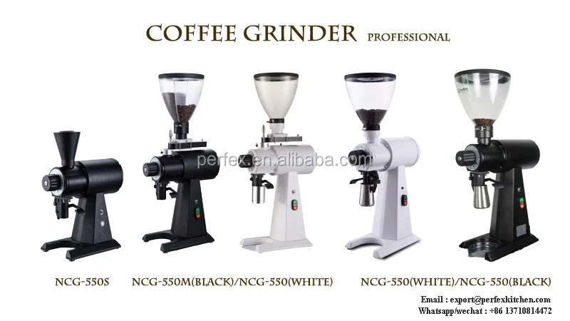 98mm large commercial coffee grinder professional electric coffee bean grinding machine stainless steel burr for espresso