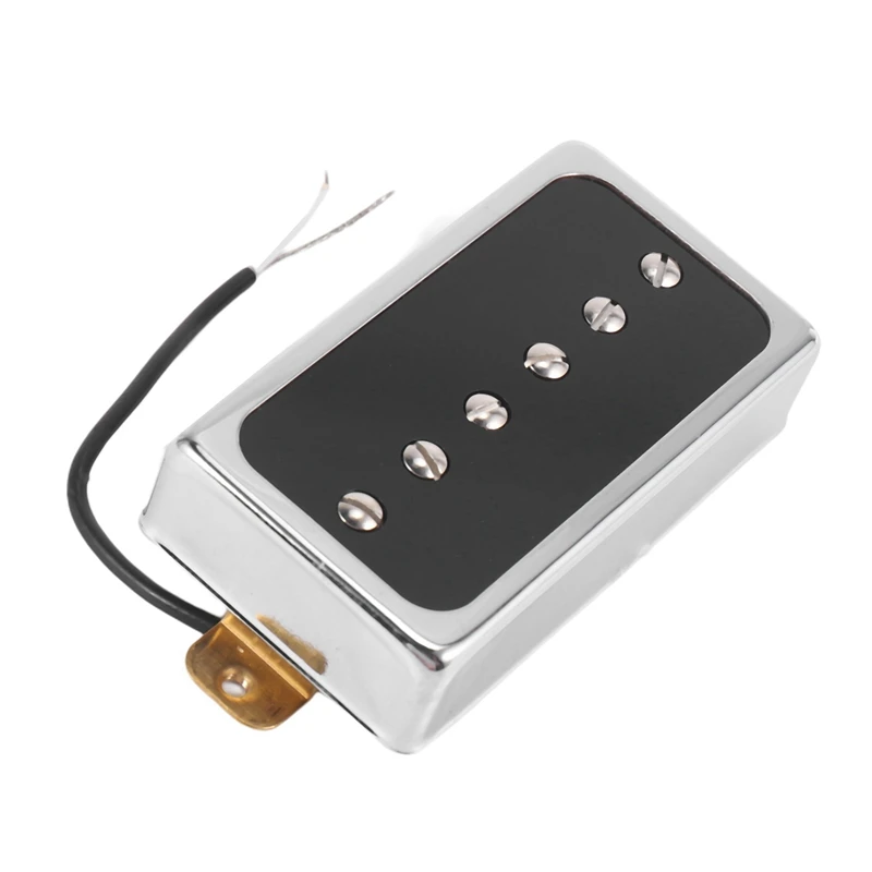 2X P90 E-Gitarre Pickup Humbucker Größe Single Coil Pickup Gitarre Teile Und Zubehör-Brücke