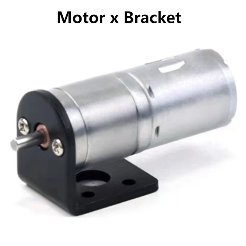 1pc JGA25-370 Miniature Geared Motor DC Motor 6V 12V 24V Electric gear Motor High Torque 7/12/27/58/128/169/282/1364 rpm