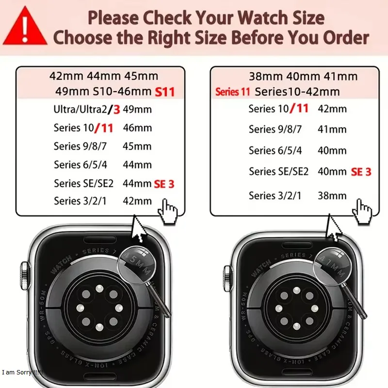 Silicone Band+Soft silicone Case for Apple Watch 11-10 46mm 42/38/40/44/41/45mm Bumper protector iwatch Series 9 8 7 6 5 4 3 SE image 6