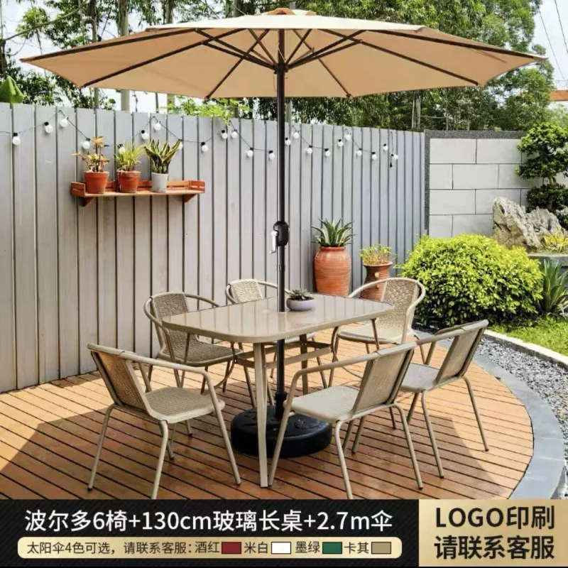 Variant: Table  chair and umb