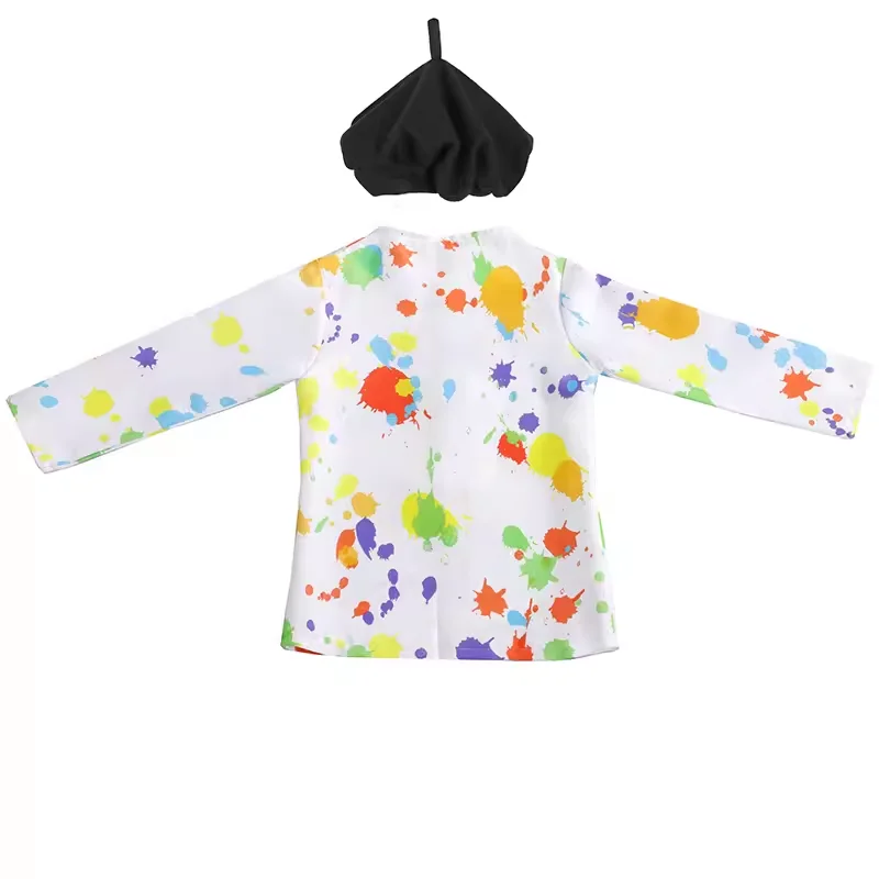 Halloween Children's Painter Cosplay Performance Costume Professional Stage Performance Clothes Nursery School Children's Per...