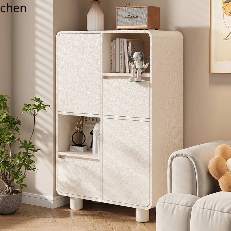 YFY  Storage Living Room Bookcase Display Cabinet Magazine Home Bookshelf Combination Locker