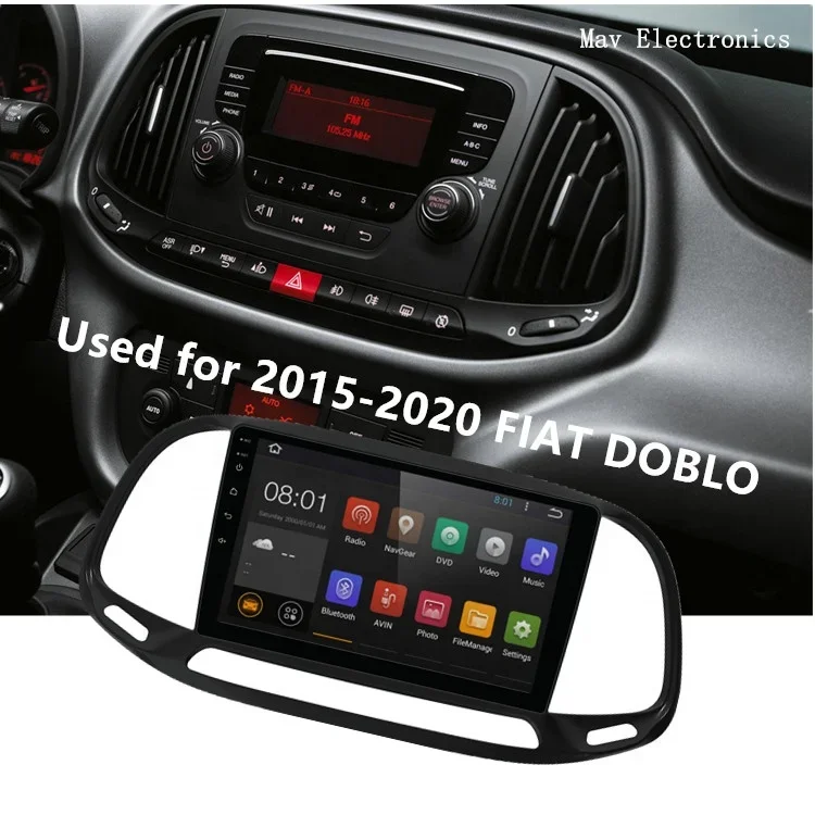 Car video for Fiat DOBLO car mp5 player Android car stereo radio