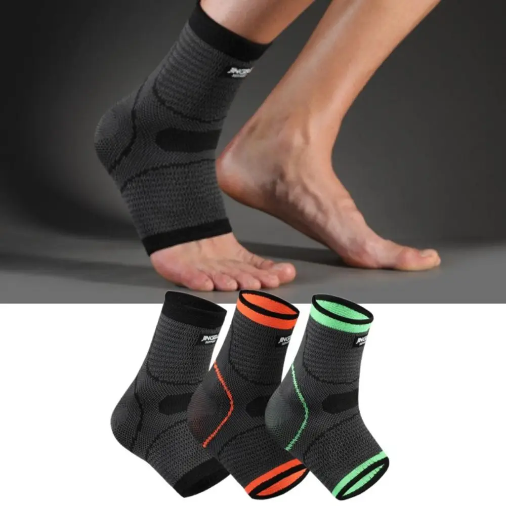 

1pcs Basketball 3D Compression Ankle Brace Ankle Protective Nylon Ankle Protector Breathable Elastic Ankle Support Women