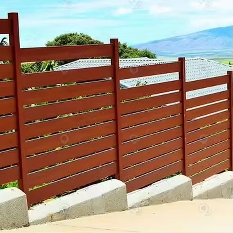 Aluminum Alloy Balcony Railing Modern Outdoor Guardrail