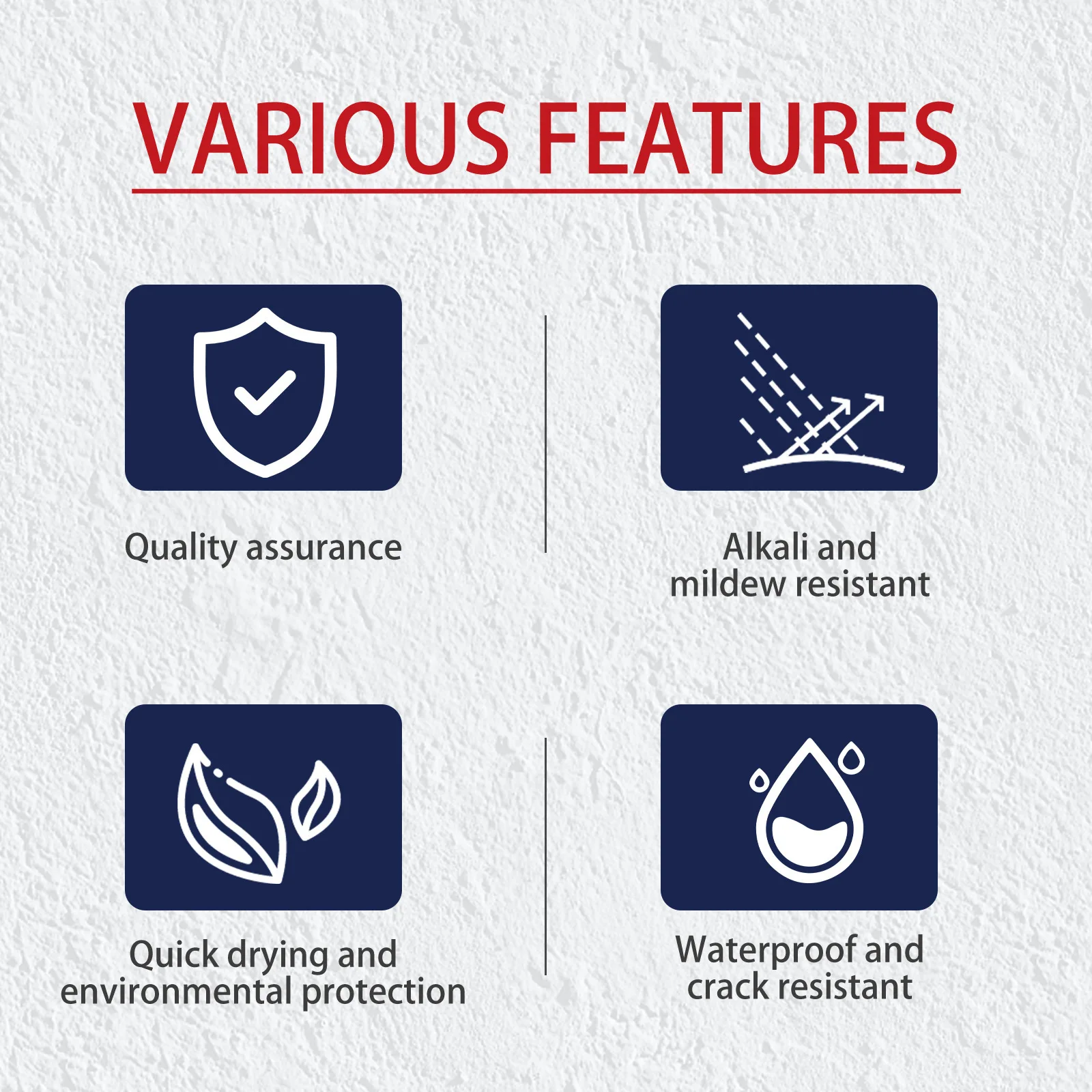 كريم إصلاح الجدار تغطية الكتابة على الجدران صالحة Mouldproof التجفيف السريع التصحيح استعادة الكراك ختم تقشير مانع التسرب جدار إصلاح لصق