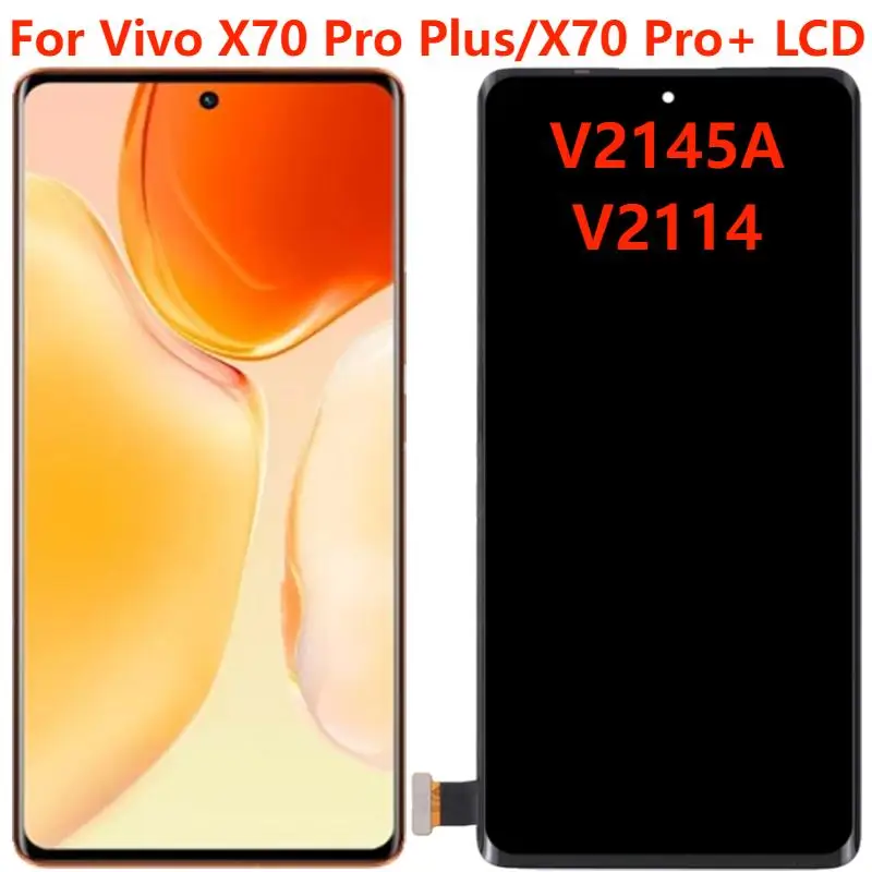 

6,78 ''оригинальный для Vivo X70 Pro Plus/X70 Pro + V2145A ЖК-дисплей с рамкой детали для замены