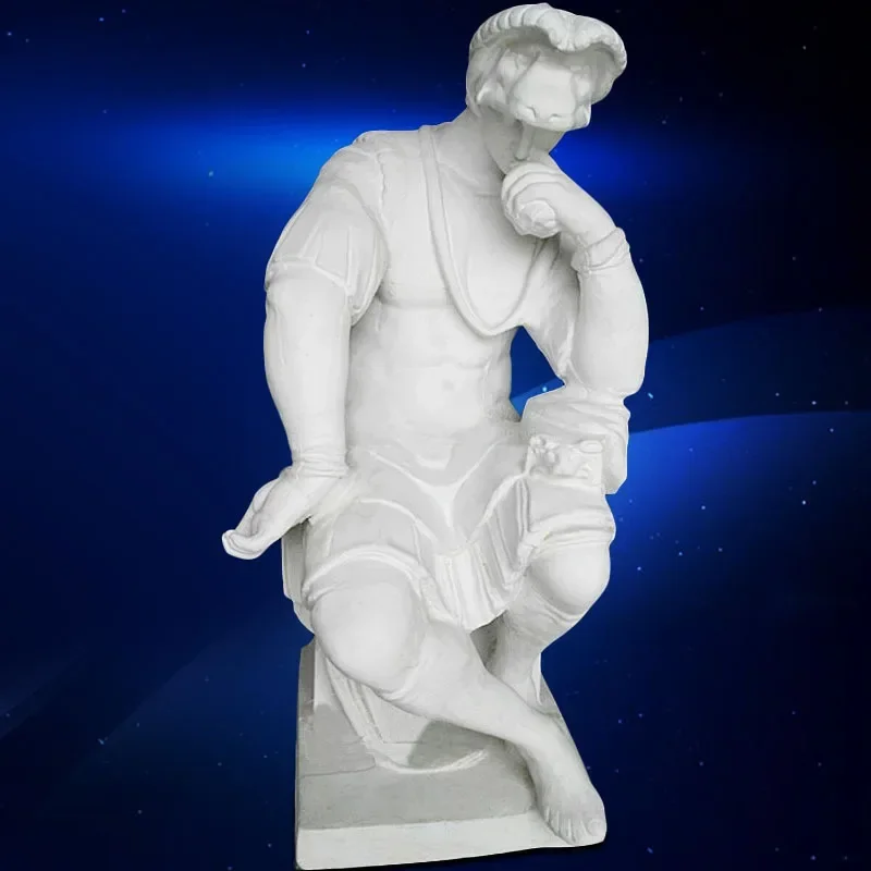 100Cm Lorenzo Medici plaster statue full body sculpture, figure art teaching aids sketch still life