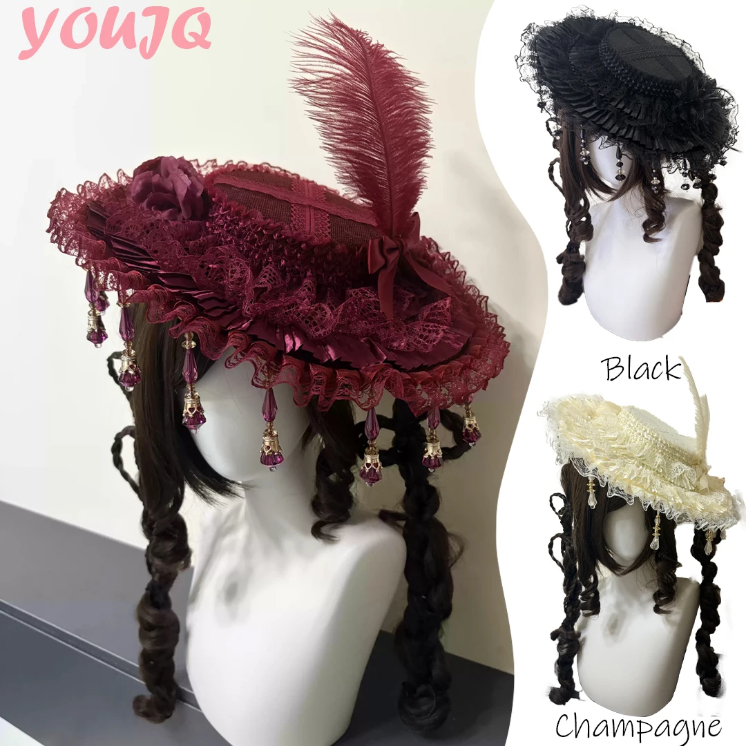 Women'S Victorian Accessories - Topi Harajuku untuk Wanita, Hiasan Kepala