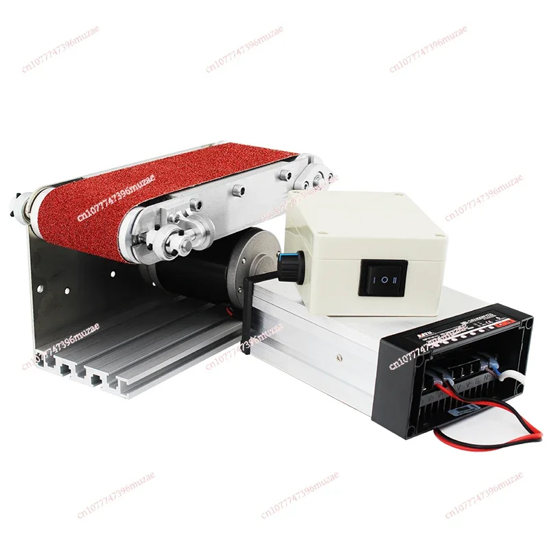 

Small Desktop Multifunctional Belt Grinder Knife Sharpener Miniature Electric Polisher Metal Woodworking Grinder Knife Sharpener
