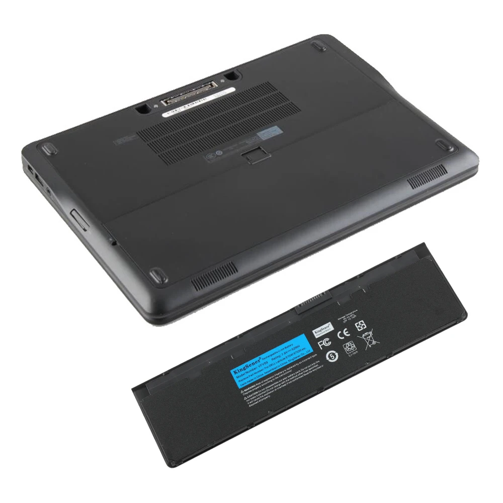 KingSener VFV59 7.6V 52WH Laptop Battery For DELL Latitude E7240 E7250 Series 0W57CV WD52H KWFFN W57CV GVD76