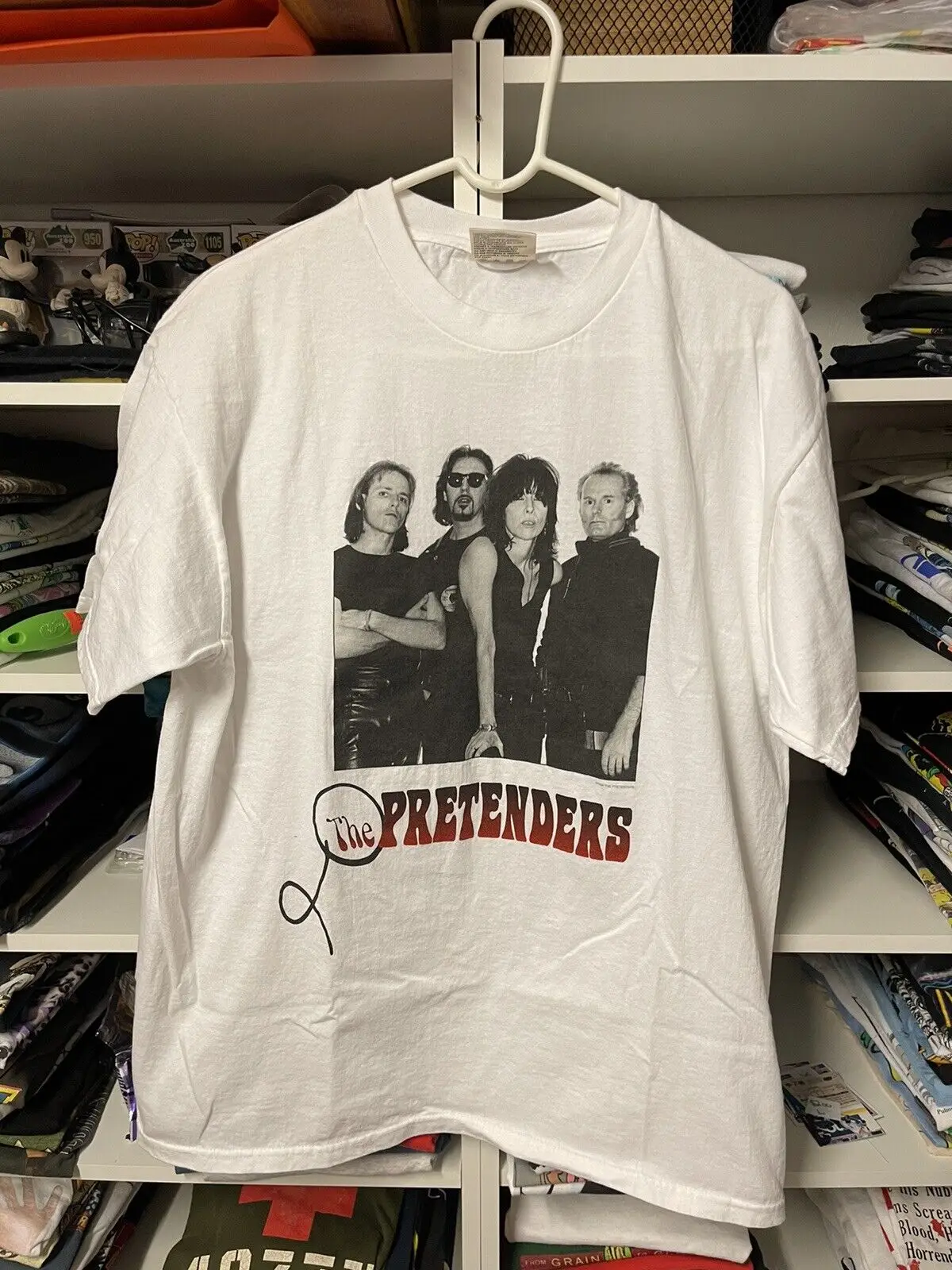 Vintage 1998 The Pretenders T shirt size L WINTERLAND 100% cotton