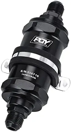 

Встраиваемый топливный фильтр AN10 для этанола E85, элемент из нержавеющей стали 100 микрон