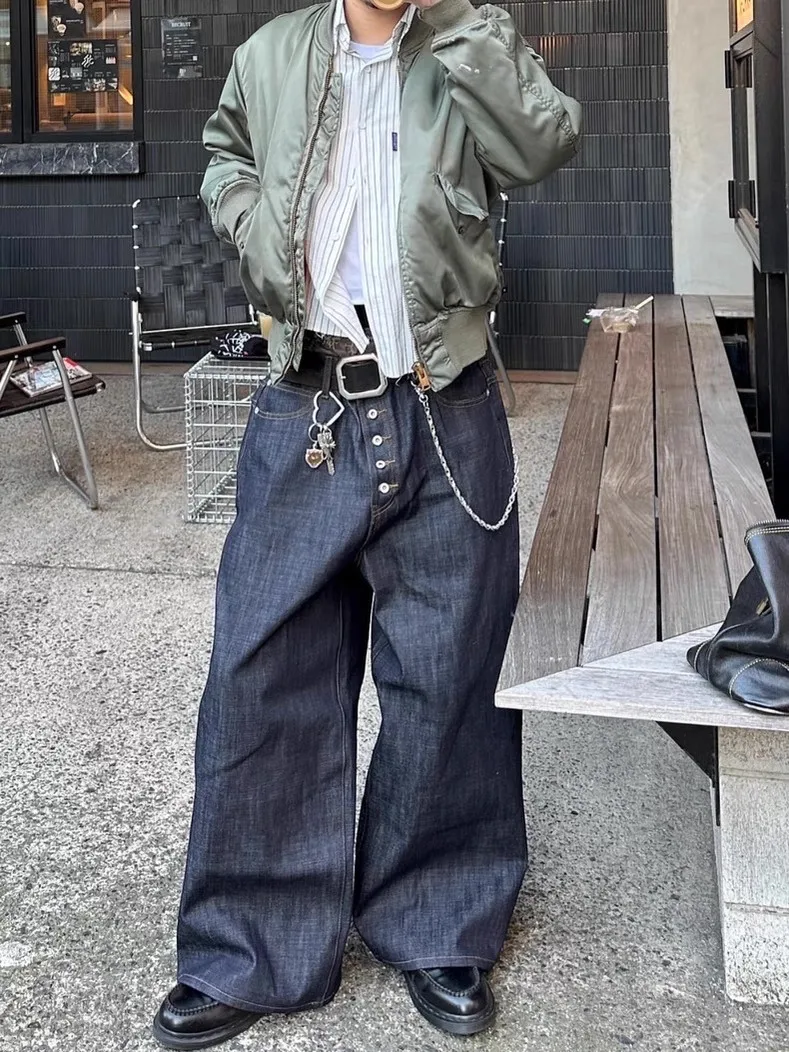 パンツ no faith studios wide buggy denim pants No Faith Studios Wide Leg Original Denim Jeans Playboicarti 3D
