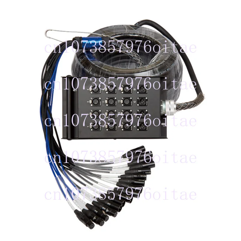 

Manufacturer Audio Video OEM Professional 8/12/16/24/28/32/40 Channel Multicore XLR Audio Snake Cable with Stage Box