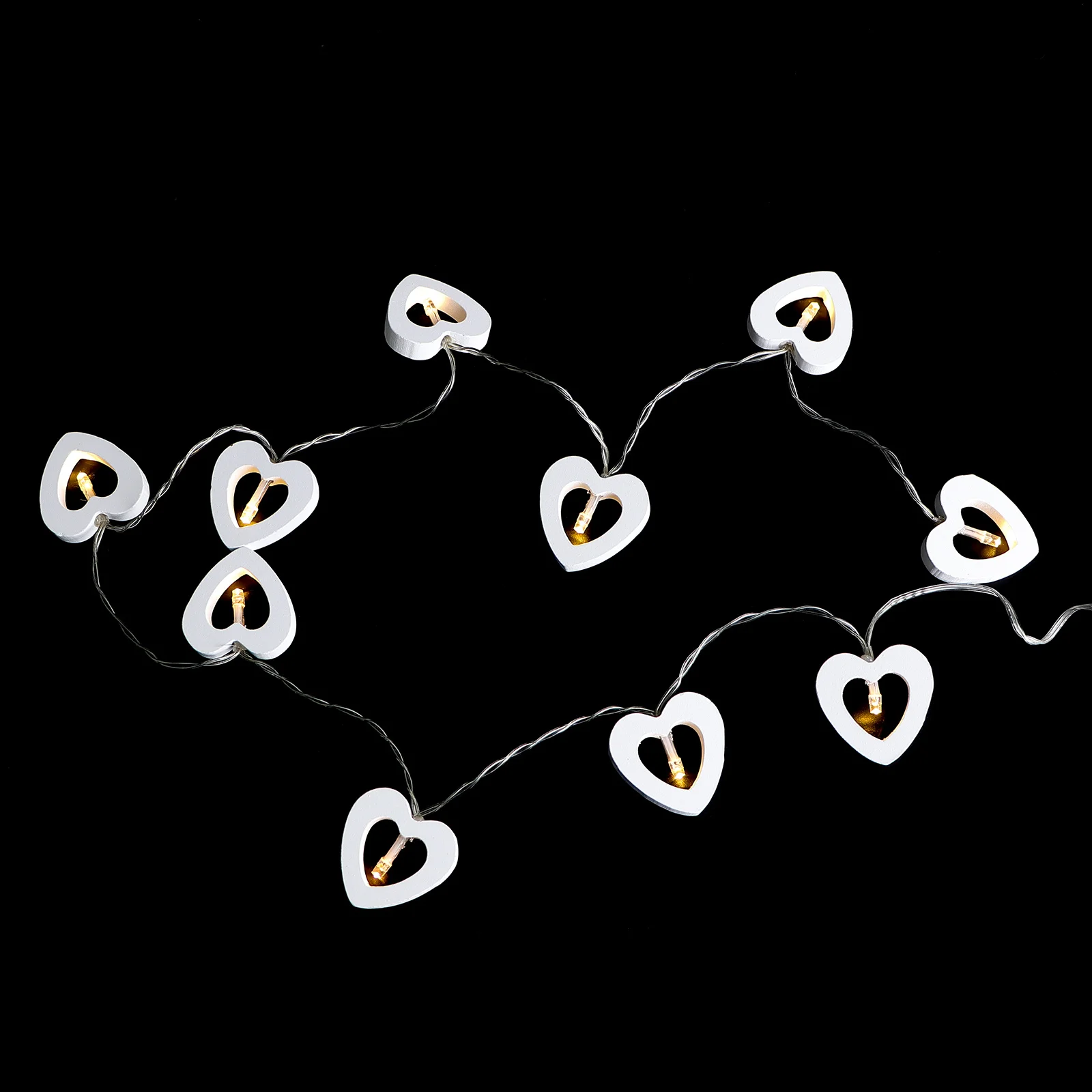 

1Pcs Love Heart Modeling Lamp String Romantic LED Decorative Lighting Party Decoration Festival Atmosphere Light