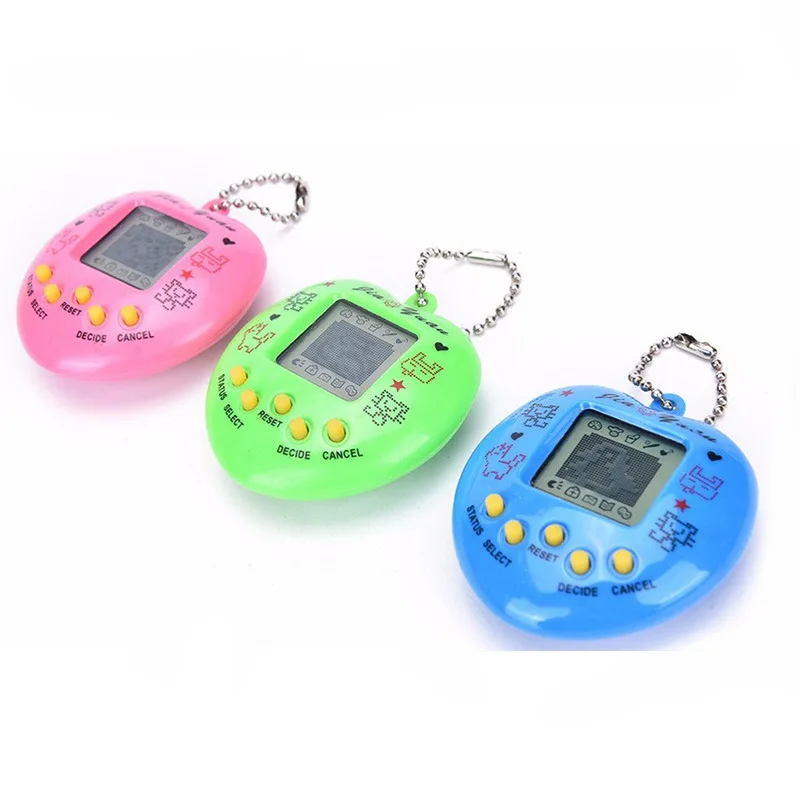 1 pz Mini Macchina Elettronica Per Animali Domestici Virtuale Tamagotchi Giocattolo 168 Animali Domestici In Uno Virtuale Cyber Digitale Giocattoli Per Animali Domestici Gioco Divertente Giocattoli Per Bambini