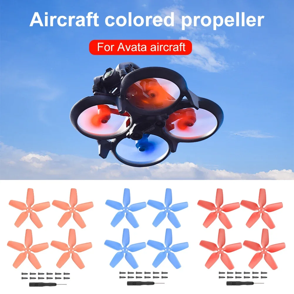 4pc Outdor Suitable For DJI AVATA Propeller Avatar Original Blade Propeller Accessories Traversing Aircraft Drone Accessories