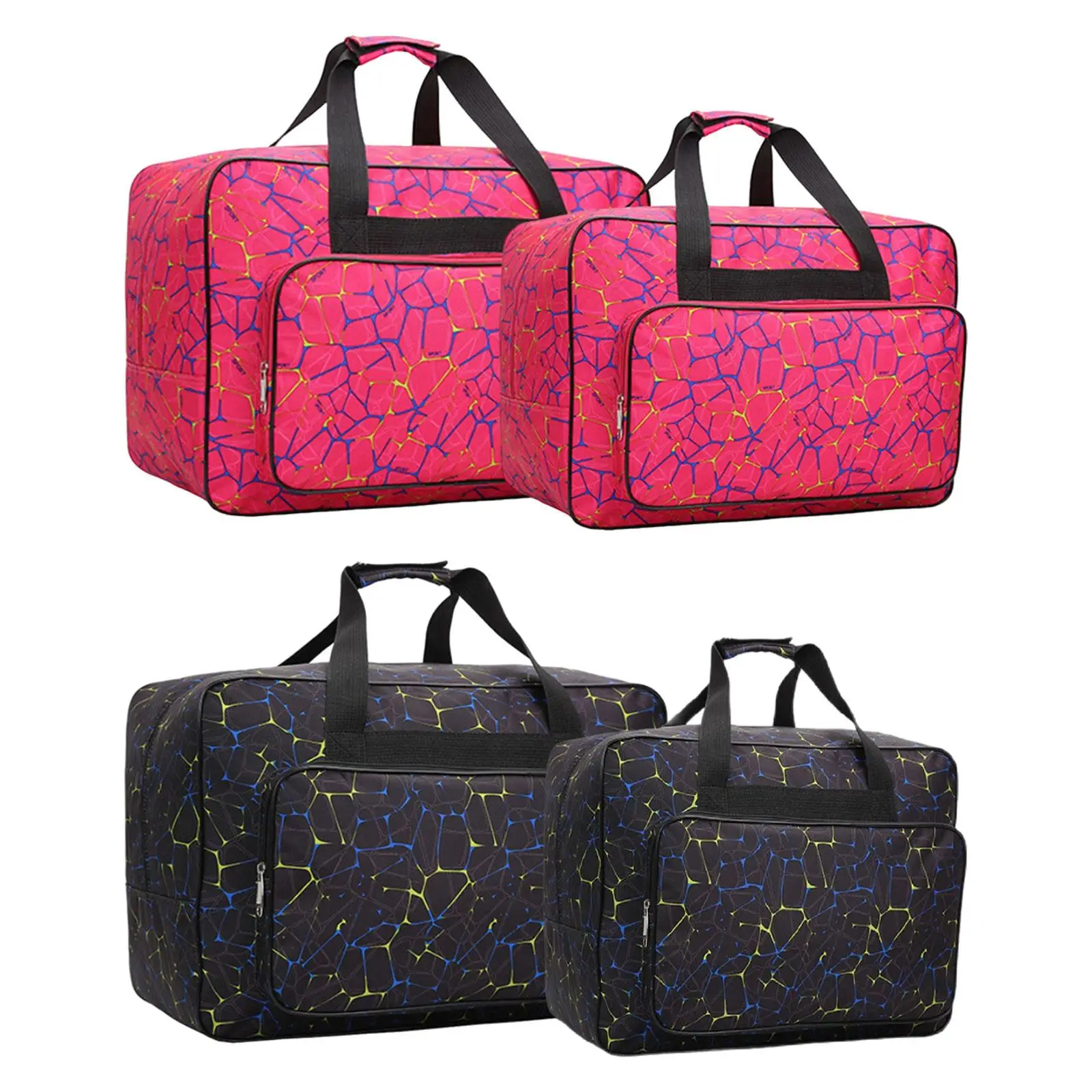 2x Sewing Machine Carrying Case Sewing Machine Carry Bag Large Capacity with Handle for Scissors Yarn Storage Sewing Tote Bag