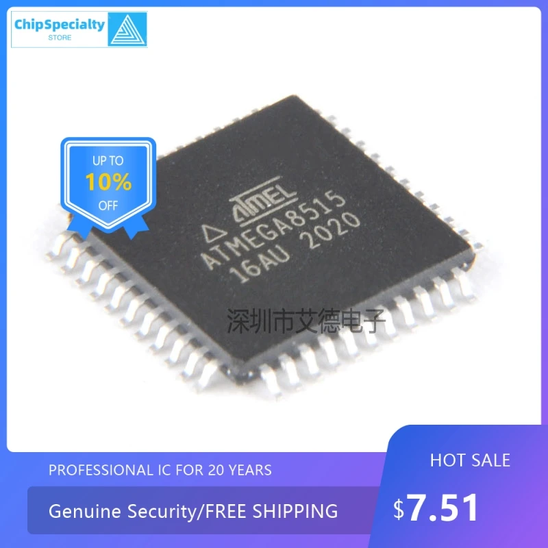 Atmega8515-16au chip TQFP44 microcontroller chip ATMEGA8515 new original